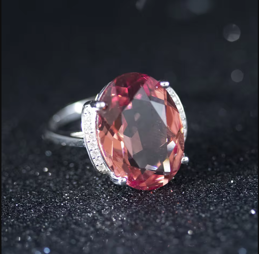 Jewelryhaven720 ™ Bolai 18*13mm Zultanite Color Changing Gemstone Ring is a great gift for women