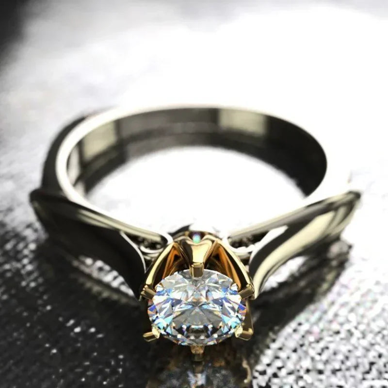 Jewelryhaven720™ A ring for women, decorated with a beautiful stone.