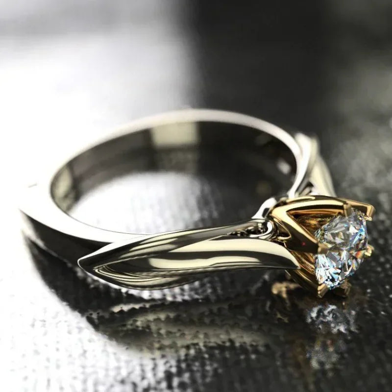 Jewelryhaven720™ A ring for women, decorated with a beautiful stone.